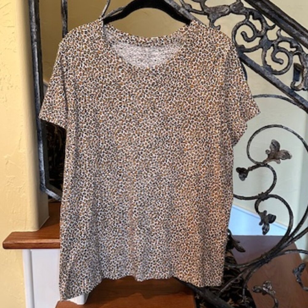 Animal Print T-shirt from Banana Republic